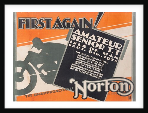 First again, the unapproachable Norton by Unknown
