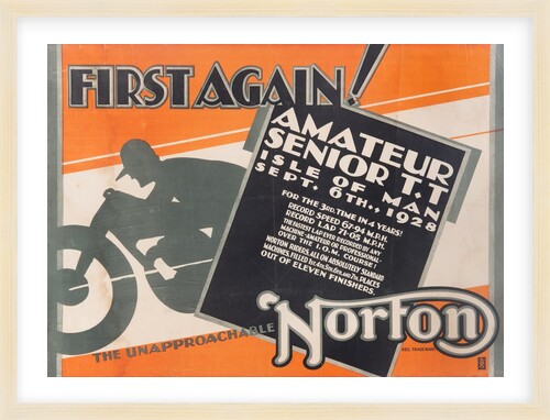 First again, the unapproachable Norton by Unknown
