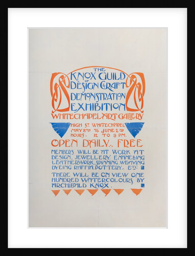 Knox Guild of Design and Craft Demonstration Exhibition, Whitechapel Art Gallery, London by Unknown