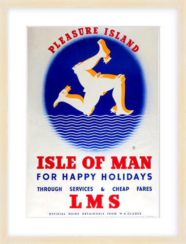 Pleasure Island Isle of Man for Happy Holidays by British Railways