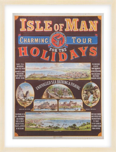 Isle of Man for the Holidays. Charming Tour. Unrivalled Sea Bathing & Fishing by Unknown