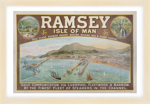 Ramsey Isle of Man High Class Seaside Resort, Boating, Bathing... by Unknown