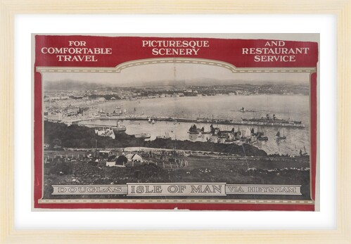 Isle of Man, Douglas via Heysham for Comfortable Travel, Picturesque Scenery and Restaurant Service by Unknown