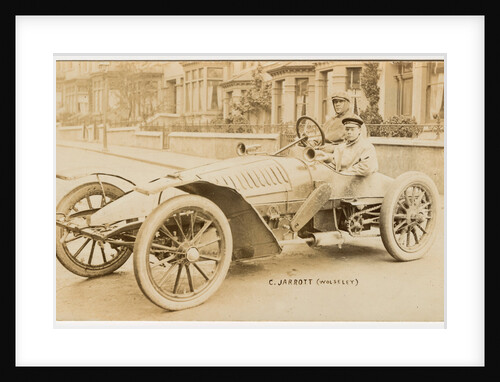 C. Jarrott in a Wolseley,1904 Gordon Bennett Trials by Anonymous