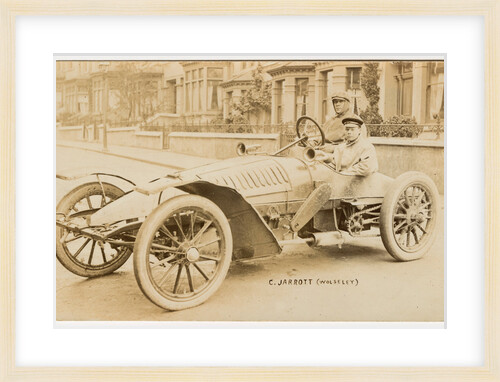 C. Jarrott in a Wolseley,1904 Gordon Bennett Trials by Anonymous