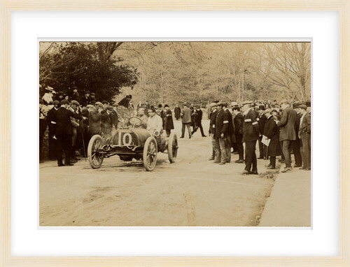 S. Girling in a Wolseley, 1904 Gordon Bennett Trials by Anonymous