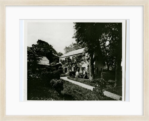 The Teare family at Ballaneddin, Ballaugh by George Bellett Cowen