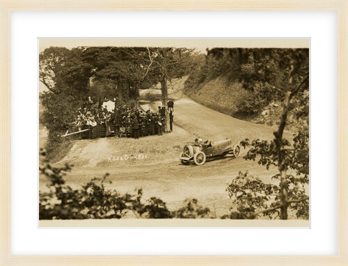 Kenelm Lee Guiness in a Sunbeam, 1914 Tourist Trophy motorcar race by Anonymous