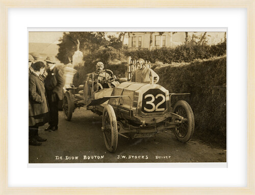J.W. Stocks, 1908 Tourist Trophy motorcar race by Anonymous