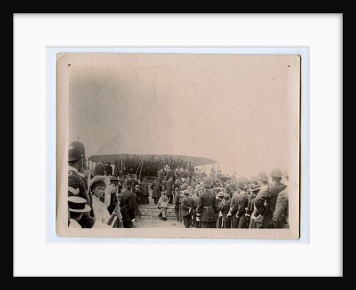 Tynwald ceremony showing the crowds looking towards the dignitaries on Tynwald Hill by John James Frowde