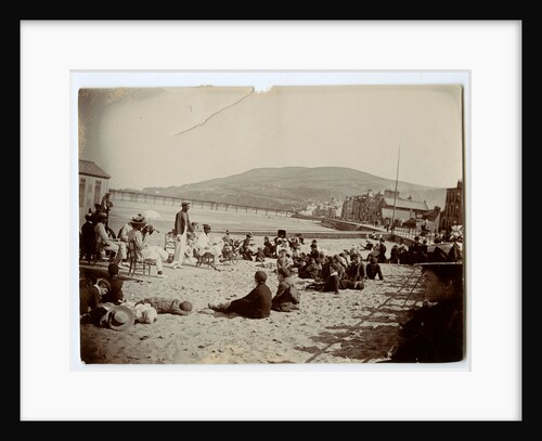 Ramsey Promenade, with Allan and Bill Kier's minstrels by Thomas Horsfell Midwood