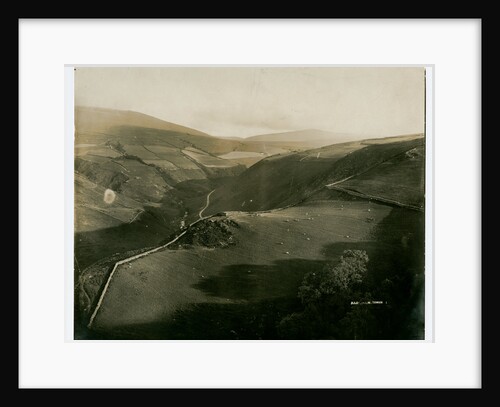 Long distance view of the Sulby countryside by George Bellett Cowen