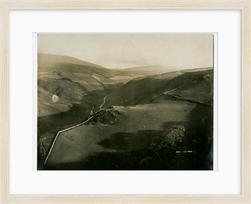 Long distance view of the Sulby countryside by George Bellett Cowen