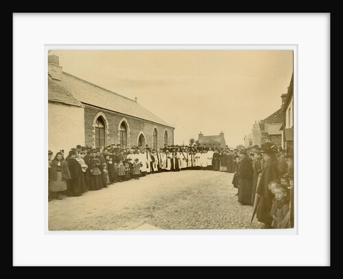 Opening of church room, Kirk Michael by George Bellett Cowen