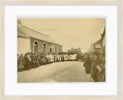 Opening of church room, Kirk Michael by George Bellett Cowen