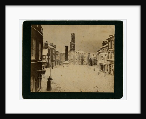 Smelt Memorial, Castletown - covered in snow by J. Swales