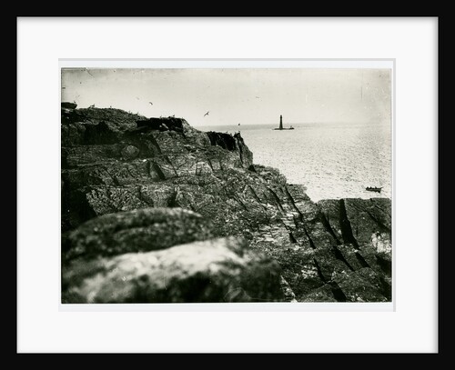 Chicken Rock lighthouse by George Bellett Cowen