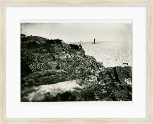 Chicken Rock lighthouse by George Bellett Cowen