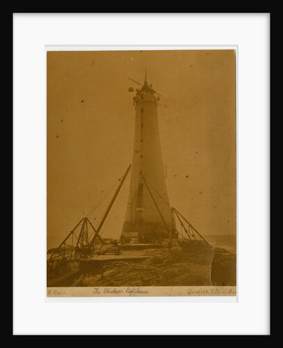 Chicken Rock lighthouse by Marshall Wane