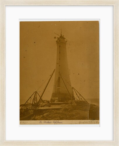 Chicken Rock lighthouse by Marshall Wane