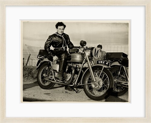 Travelling TT (Tourist Trophy) Marshal, one of the first to be radio equipped, 1956 by T.M. Badger