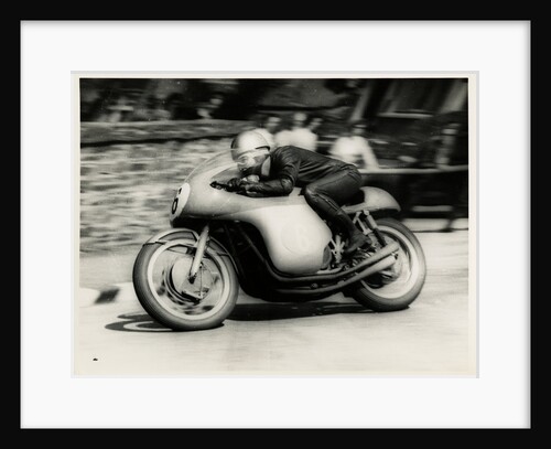 TT (Tourist Trophy) rider number 6 by T.M. Badger