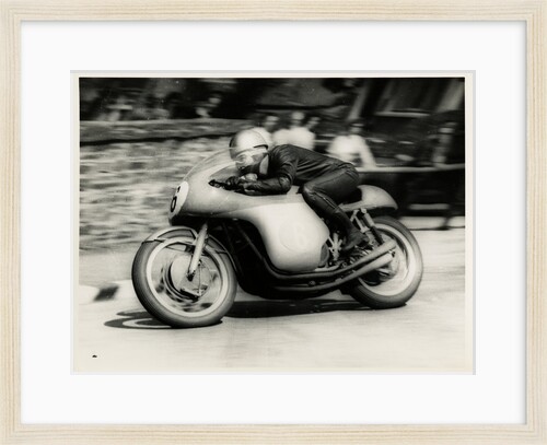 TT (Tourist Trophy) rider number 6 by T.M. Badger