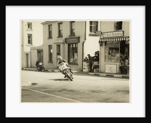 TT (Tourist Trophy) rider number 26 passing through Onchan by T.M. Badger