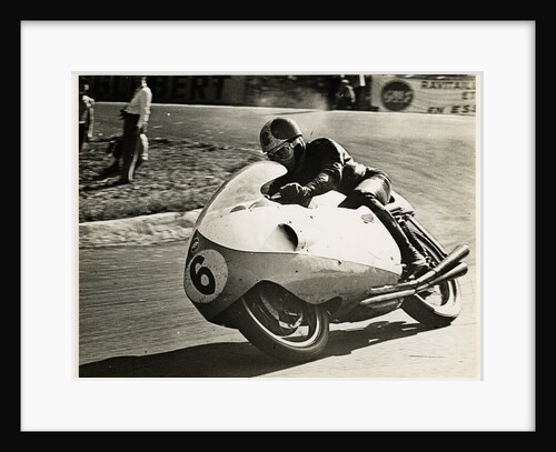 Liberati, TT (Tourist Trophy) rider riding as number 6 by T.M. Badger