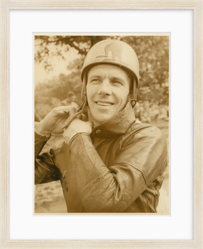 Bob Brown, Australian TT (Tourist Trophy) rider by T.M. Badger