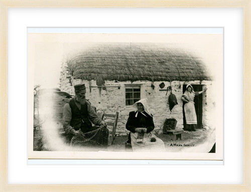 Mr & Mrs Crennell, A Manx Family by George Bellett Cowen