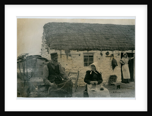 Crennell family 'A fisherman's home, Isle of Man' by George Bellett Cowen