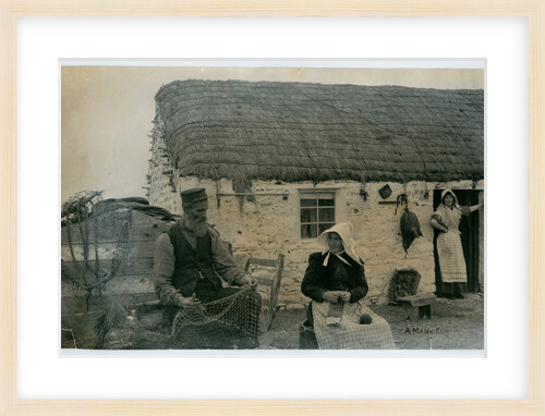 Crennell family 'A fisherman's home, Isle of Man' by George Bellett Cowen