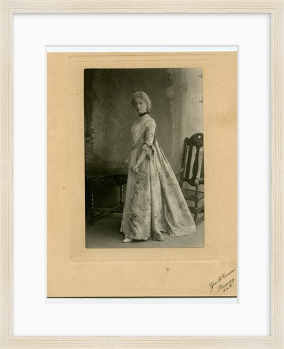 Dorothy Curphey Farrant - full-length studio portrait by George Bellett Cowen