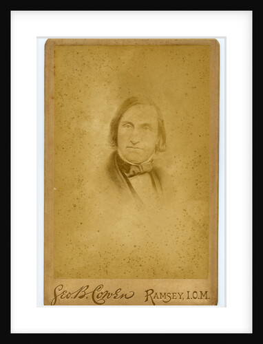 Edward Forbes - head portrait by George Bellett Cowen