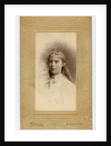 Young female member of the Kermode family by George Bellett Cowen