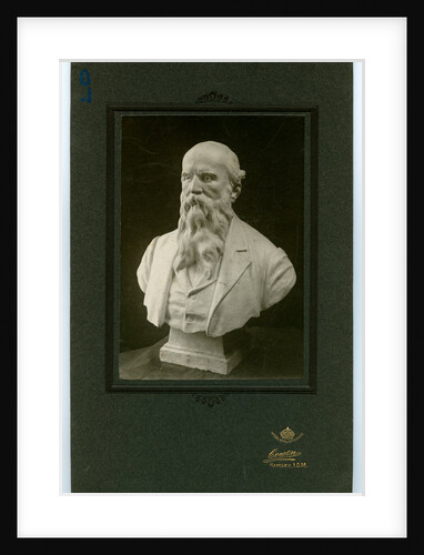 Bust of Daniel Kelly - schoolmaster by George Bellett Cowen