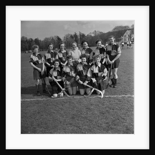 Women's hockey team by Manx Press Pictures