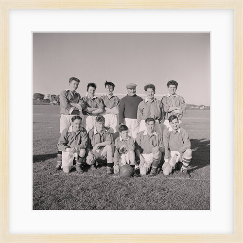 Times versus Examiner football match by Manx Press Pictures