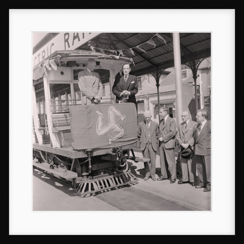 Nationalised Manx Electric Railway (M.E.R.) car by Manx Press Pictures