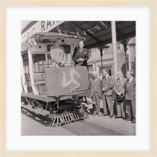 Nationalised Manx Electric Railway (M.E.R.) car by Manx Press Pictures
