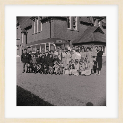 Children's home coach trip by Manx Press Pictures