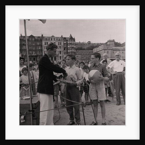 Beach competitions, Eagle and Girl by Manx Press Pictures