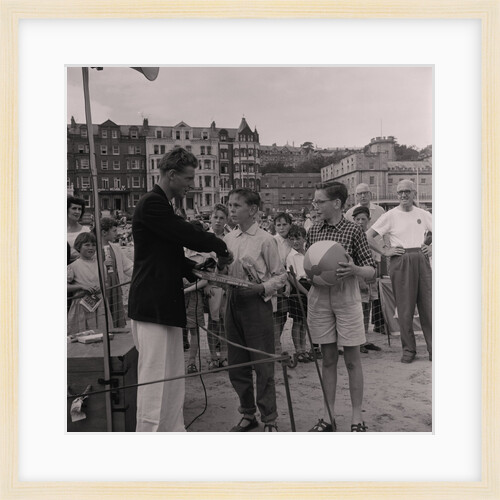 Beach competitions, Eagle and Girl by Manx Press Pictures