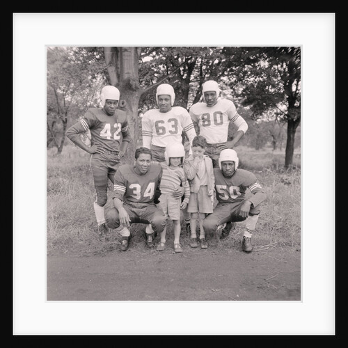 American football team by Manx Press Pictures