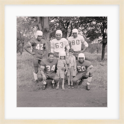 American football team by Manx Press Pictures
