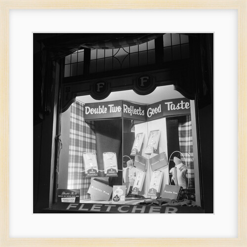 Fletcher's shop window by Manx Press Pictures