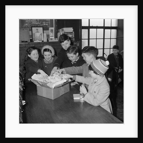 Folks League Christmas prizes at The Isle of Man Times Office by Manx Press Pictures