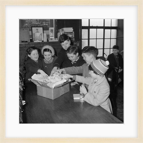 Folks League Christmas prizes at The Isle of Man Times Office by Manx Press Pictures