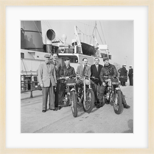 Scottish motorcyle trail riders by Manx Press Pictures